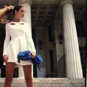 Alexis Narelle Structured Python-Texture Dress